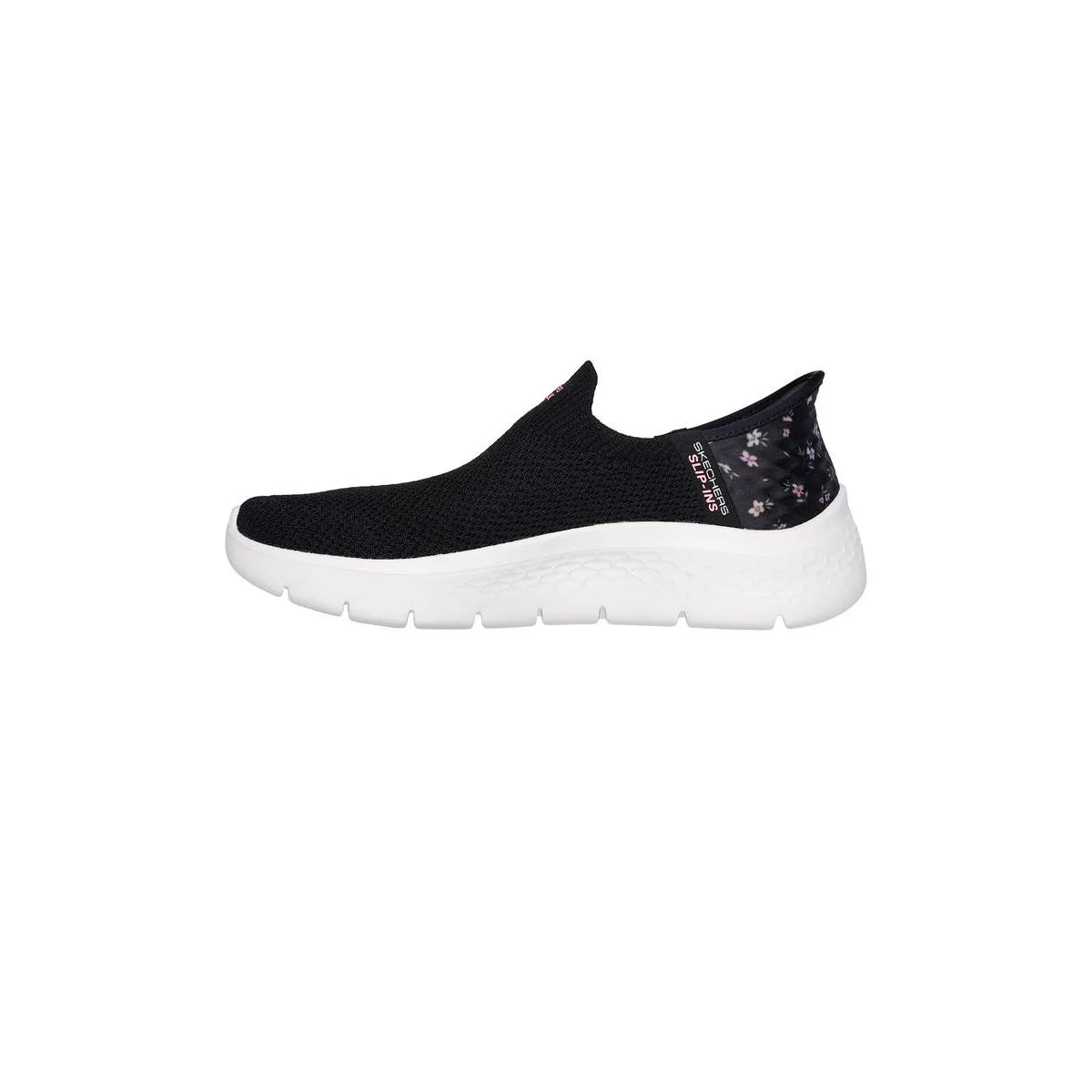 SKECHERS Hands Free Slip-ins®: Go Walk® Flex - Sunset Rose Women's Training Shoes - Black - US 10
