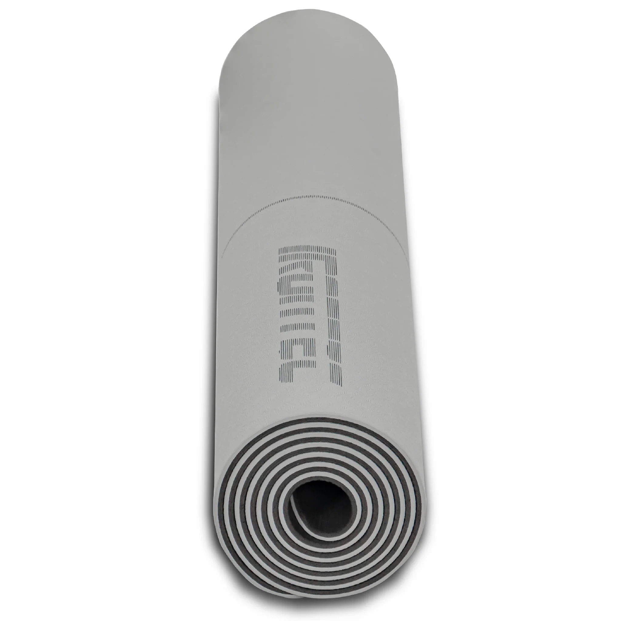 เสื่อออกกำลังกาย เสื่อโยคะ TPE หนา 6มิล สีเทา - Grey - ONE SIZE