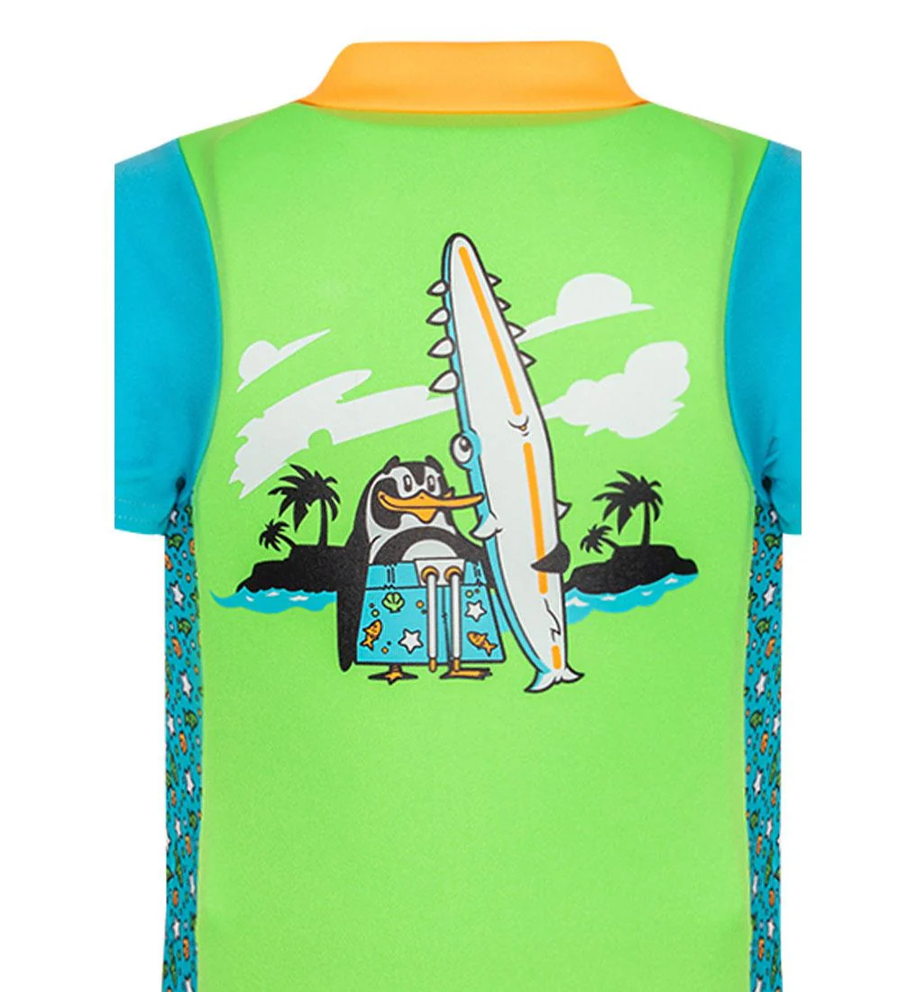 SPEEDO 8-1225814682 Kids Swimsuit - Green - 2-3 YEARS