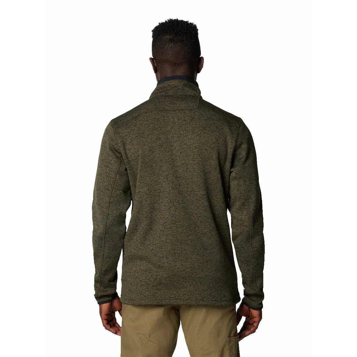 COLUMBIA Weather™ Half Zip Pullover Men's Sweatshirt - Black - 2XL (US SIZE)