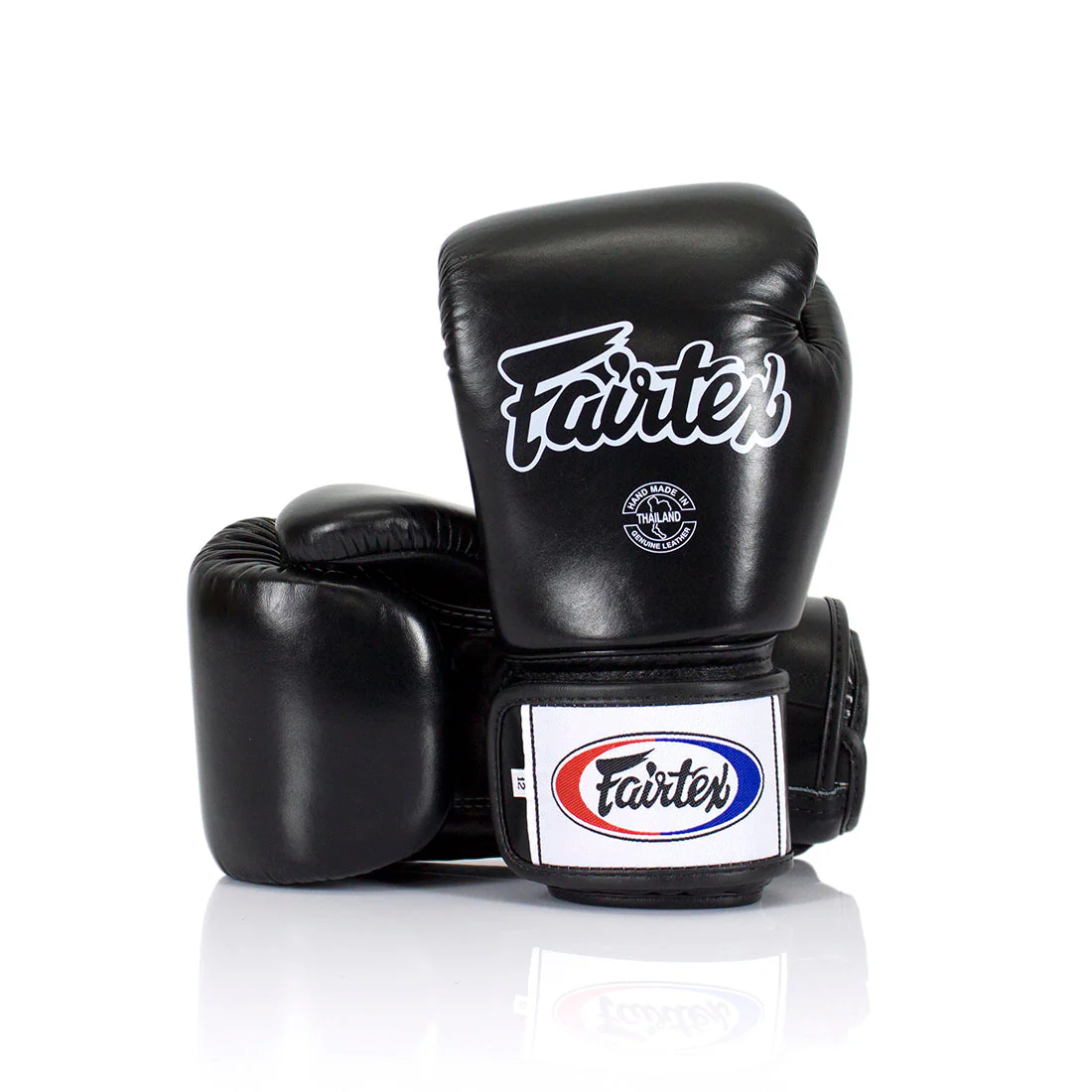 Fairtex Universal Gloves "Tight-Fit" Design for Kids - Black - Black - 4 oz