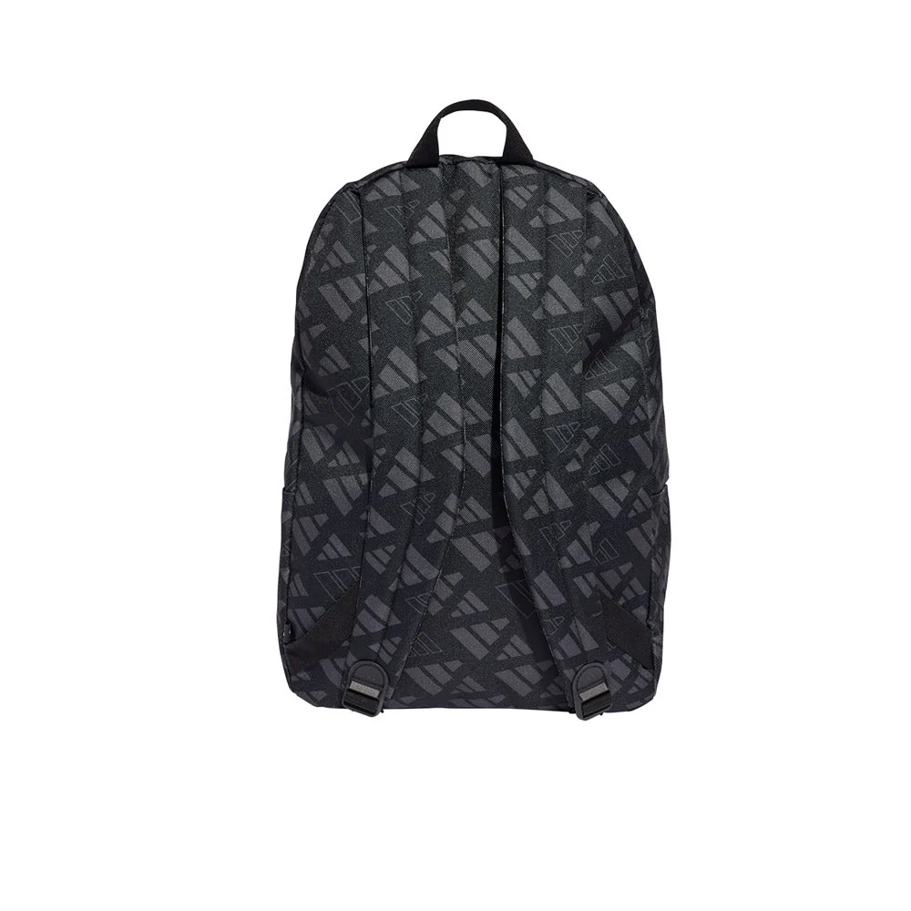ADIDAS Classic Monogram Graphic Unisex Backpack - Black - ONE SIZE