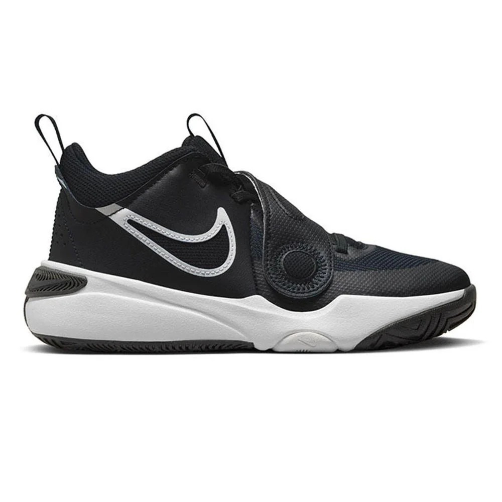NIKE Team Hustle D 11 Kids Basketball Shoes - Black - US 3.5 Y