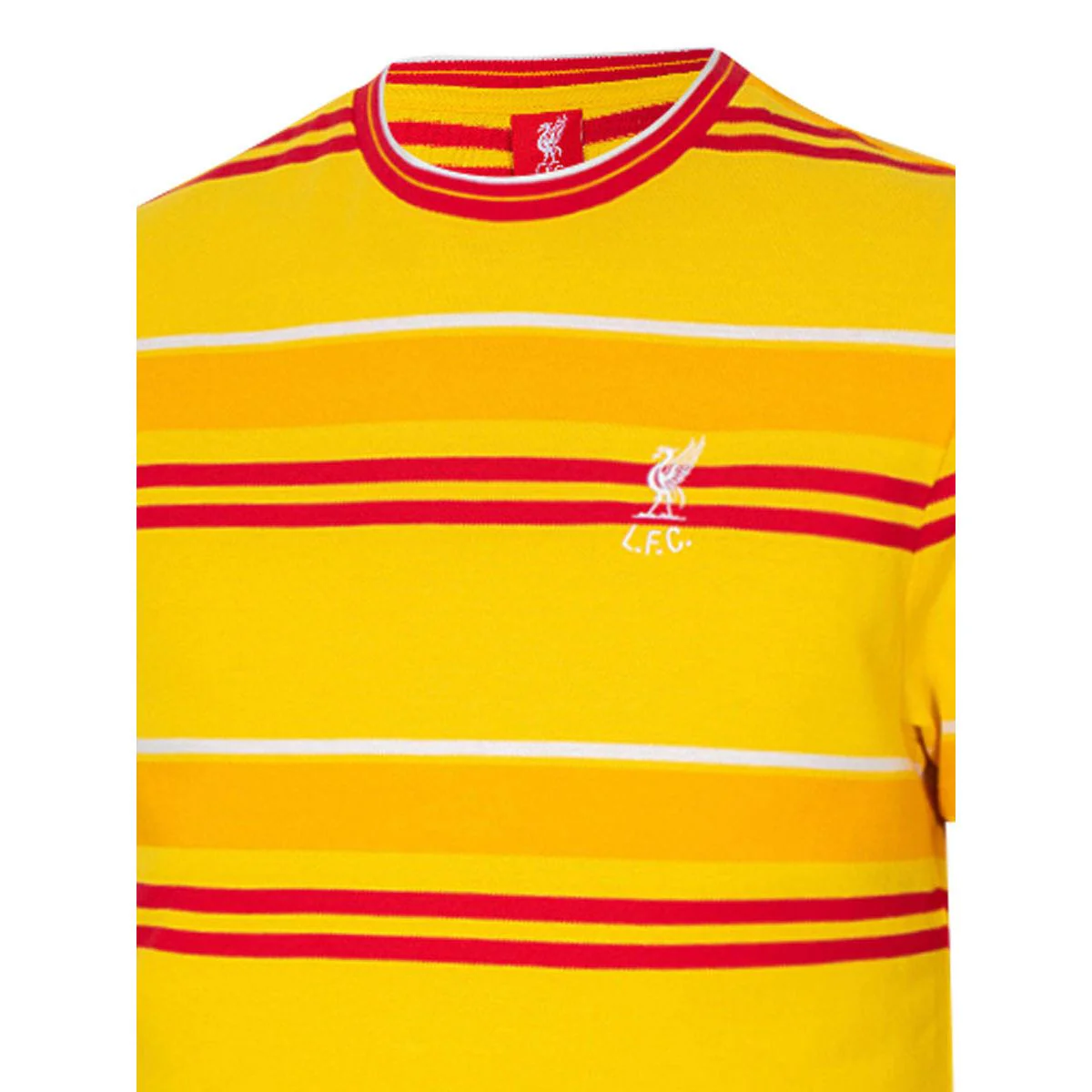 LFC 86 3rd Stripe Men's Football T-Shirt - Yellow - 2XL (UK SIZE)