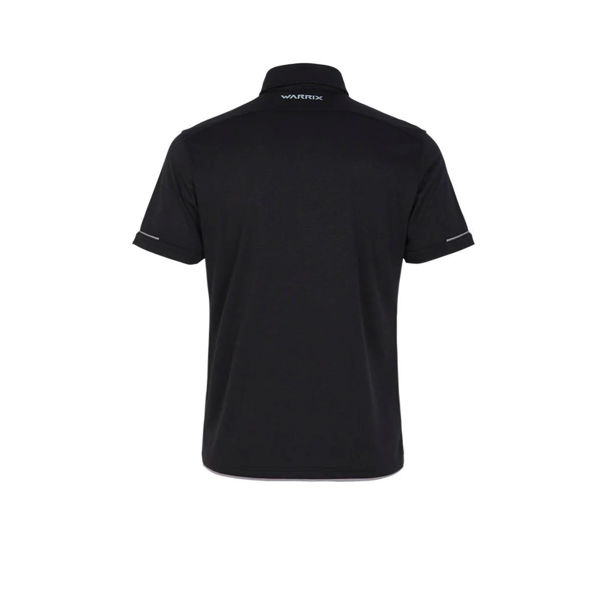 WARRIX Vividus Unisex Polo Shirt - Black - 2L (US SIZE)