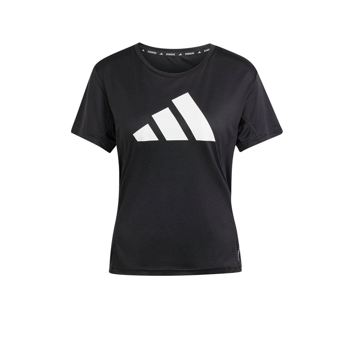 ADIDAS Run It Women's Running T-Shirt - Black - 2XL (ASIAN SIZE)