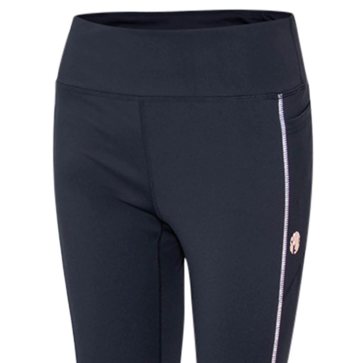 SPIKE SP24TRLOW062 Women's Running Leggings - Black - L