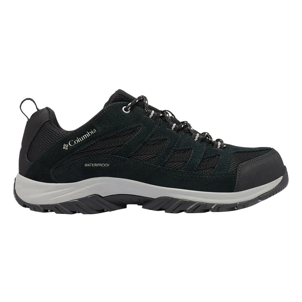 COLUMBIA Crestwood™ Waterproof - Wide Men's Hiking Shoes - Black - US 10