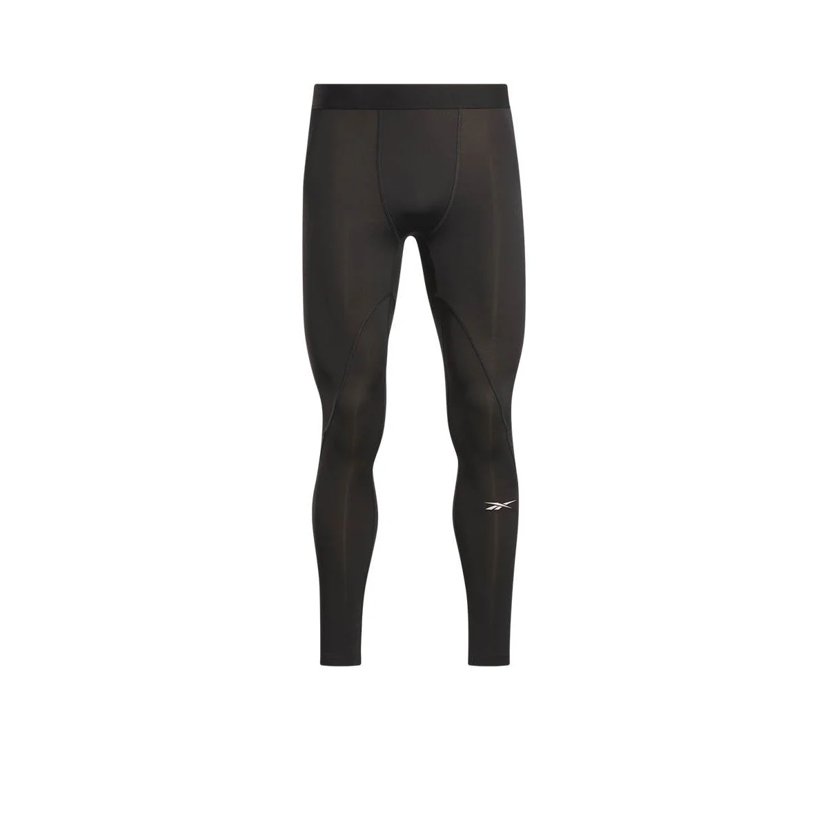 REEBOK Workout Ready Men's Compression Tights - Black - L (US SIZE)