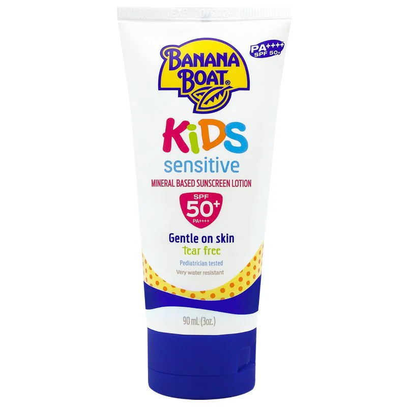 Banana Boat Simply Protect Kids Sunscreen Lotion SPF50 90ml. บานาน่าโบ๊ทโลชั่นกันแดดซิมพรีโปรเทคคิดส์เอสพีเอฟ50 90มล. - Multi color - One Size