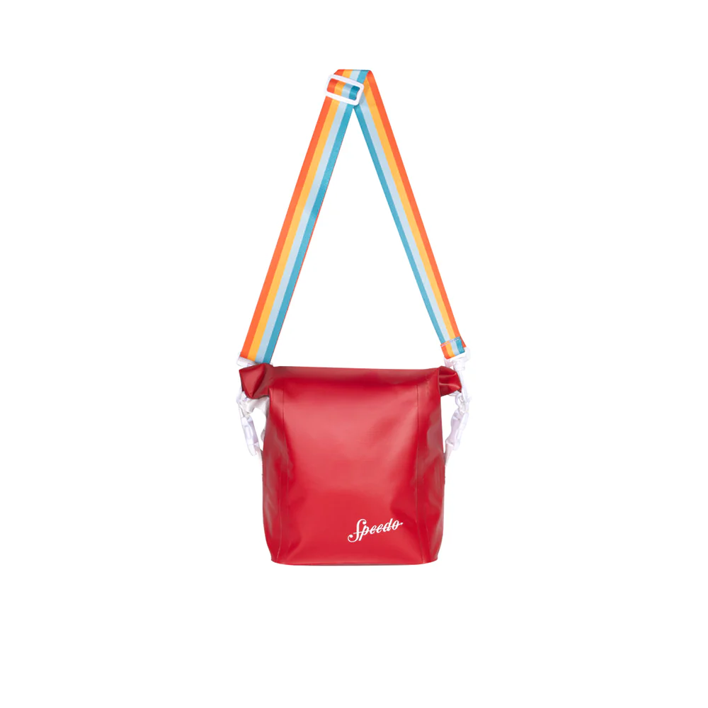 SPEEDO Dry Unisex Crossbody Bag - Red - ONE SIZE