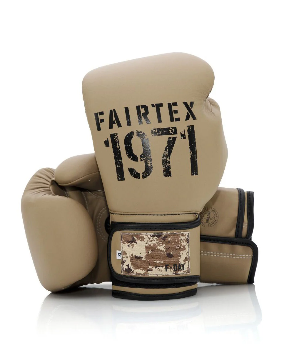 F-DAY 2 Limited Edition Gloves - Khaki - Khaki - 10 oz