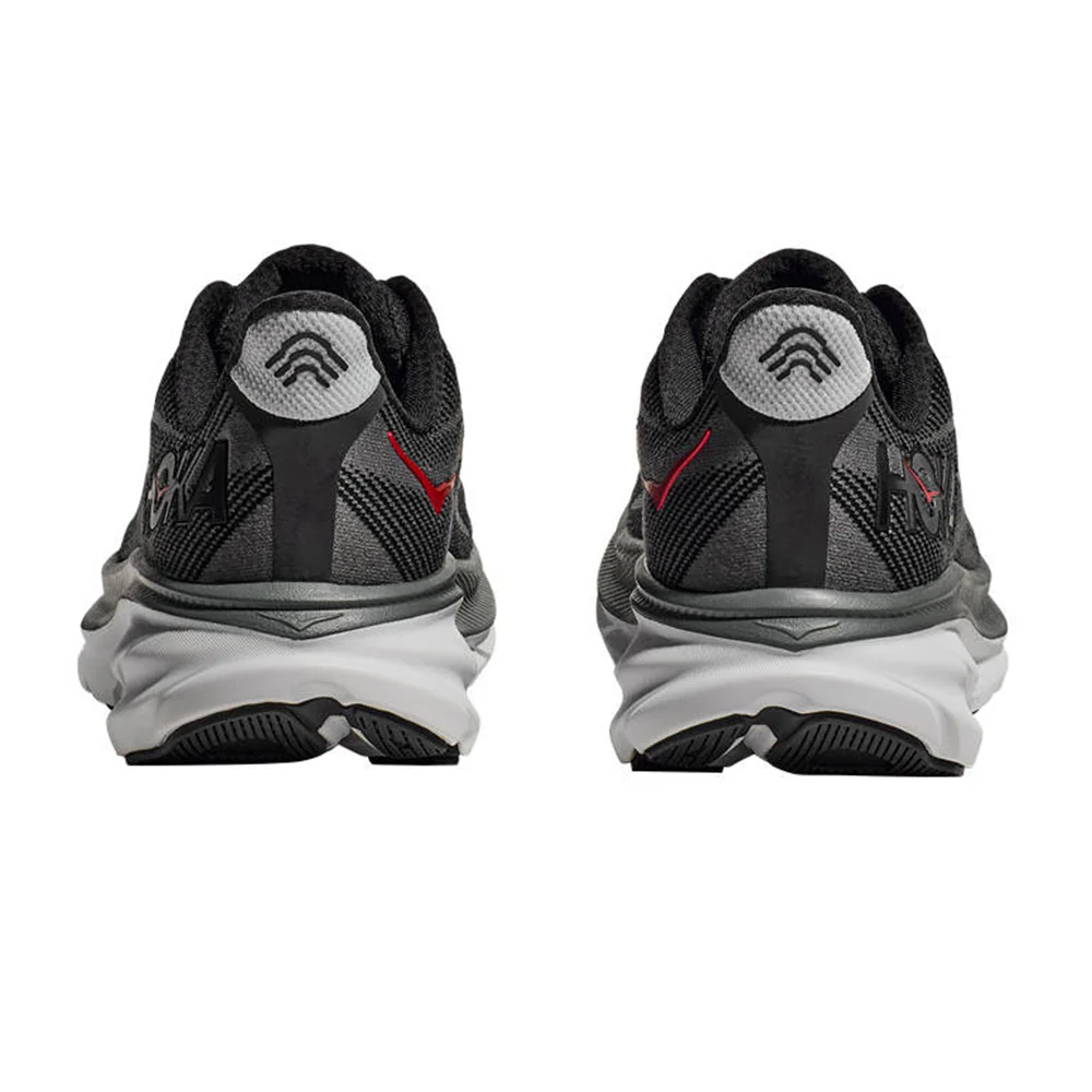 HOKA Clifton 9 Men's Running Shoes - Black - US 10