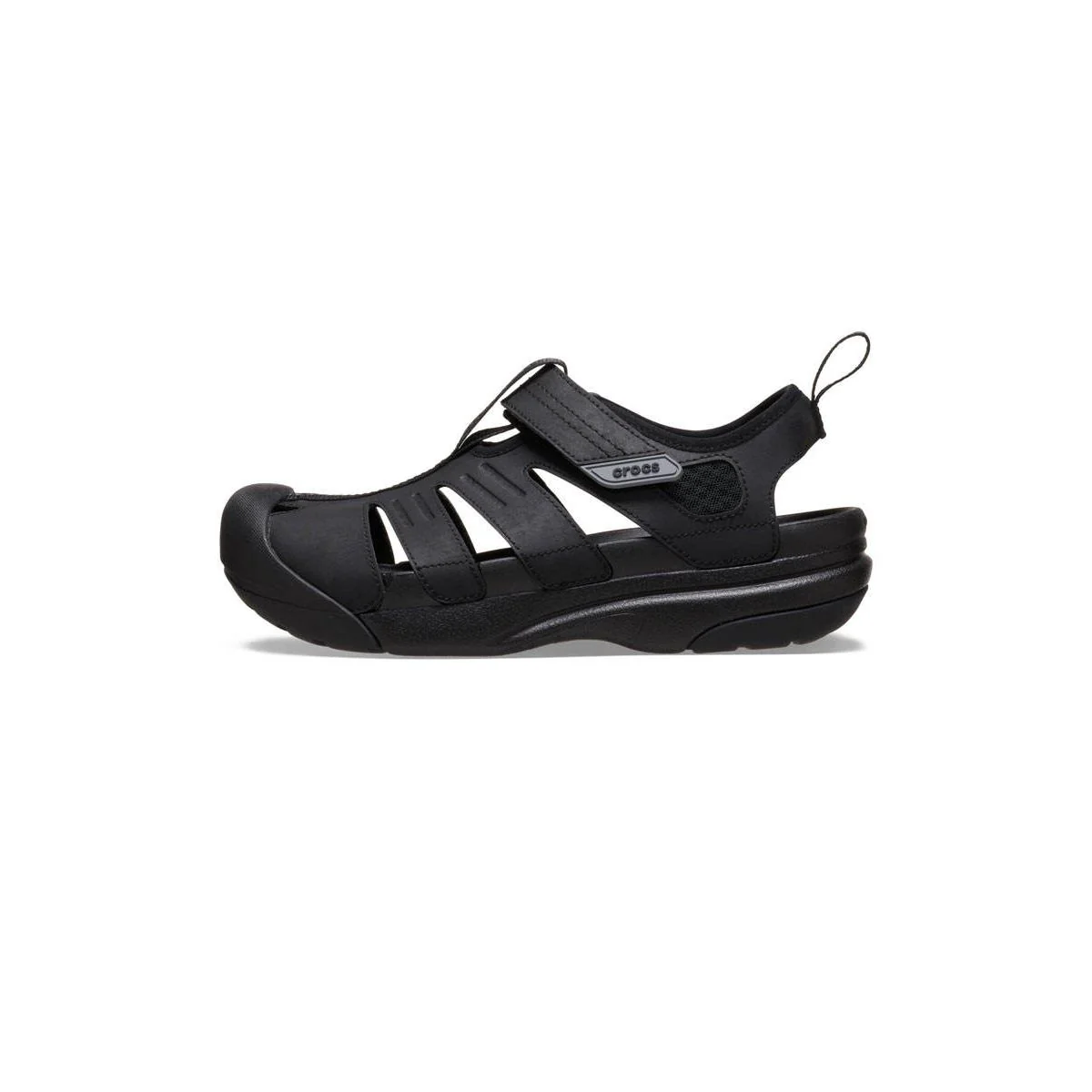 CROCS Classic Yukon Fisherman Men's Sandals - Black - US M10