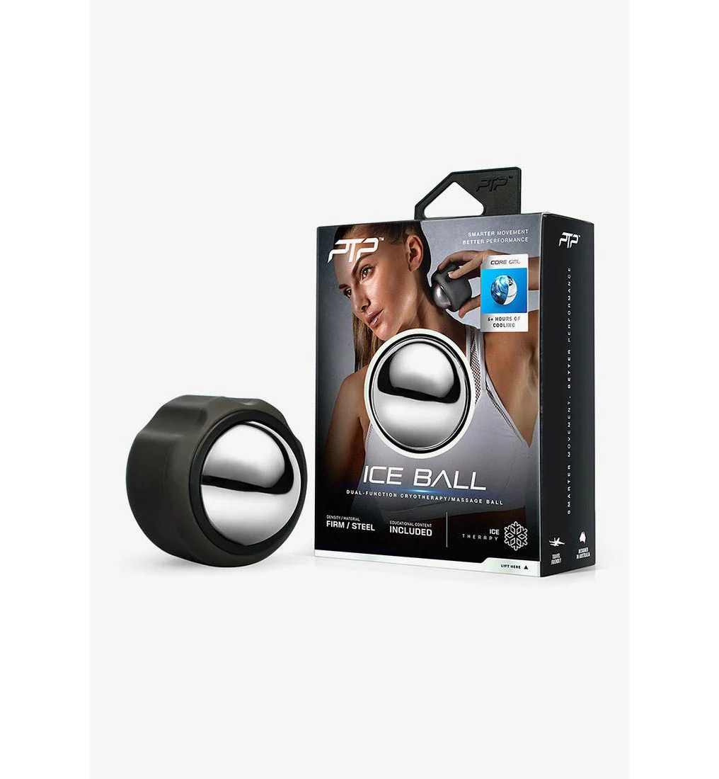 PTP Ice Therapy Ball - Black - ONE SIZE