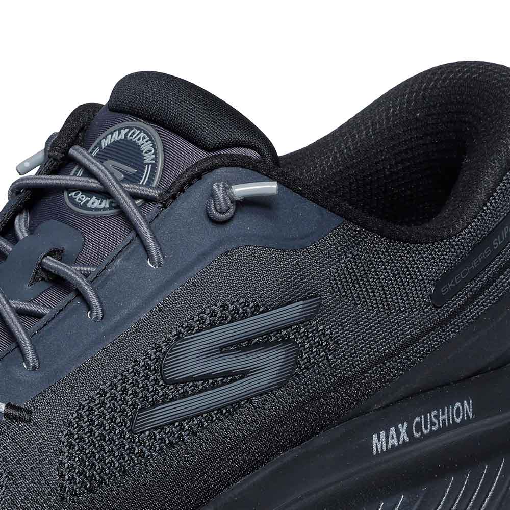 SKECHERS Hands Free Slip-ins®: GO WALK® Max Cushioning® - Zoltar Men's Training Shoes - Black - US 10