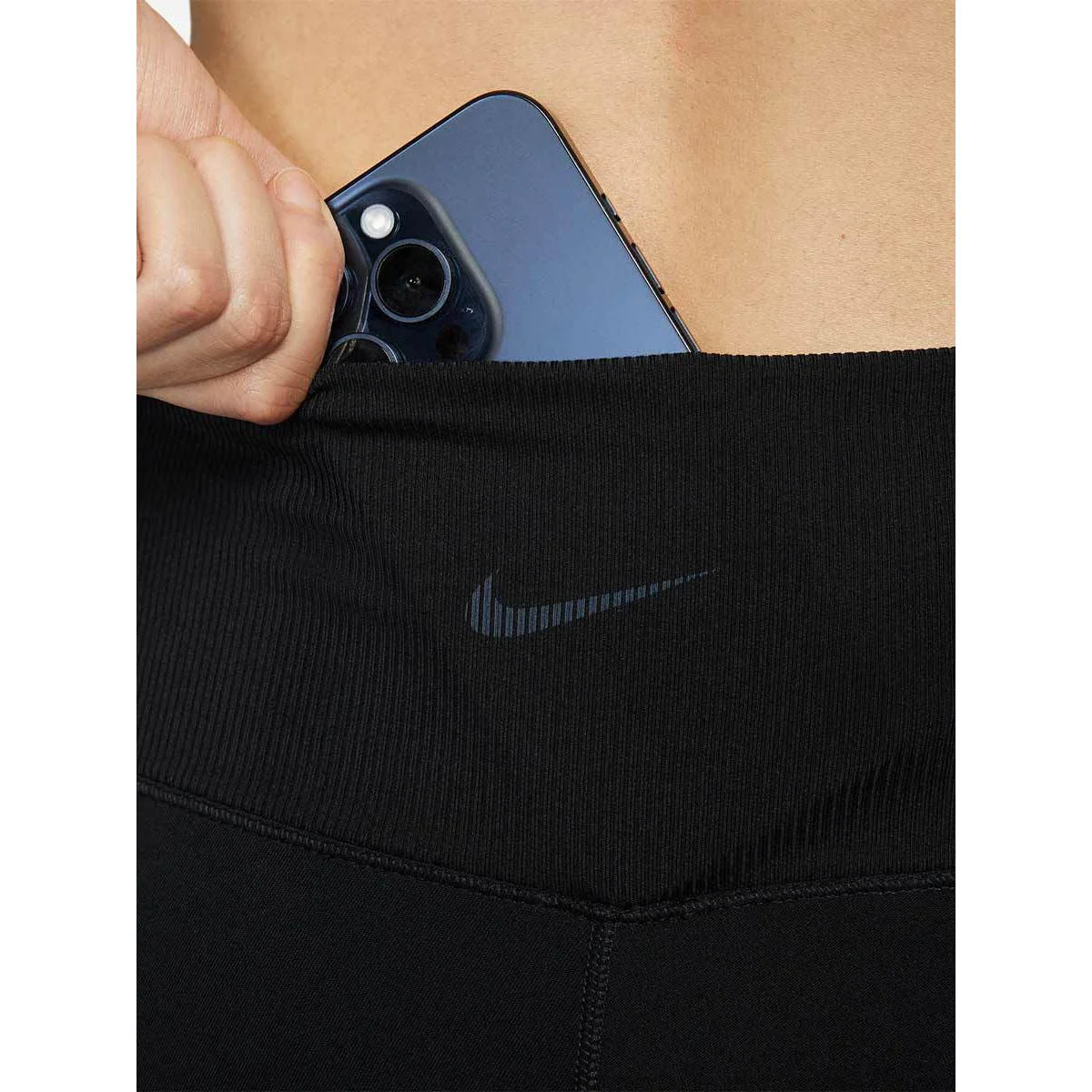 NIKE One Rib Women's Training Pants - Black - L (ASIAN SIZE)