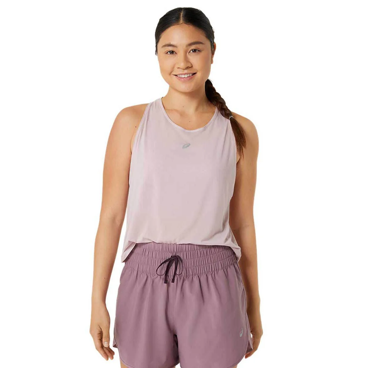 ASICS Nagino Women's Running Tank - Purple - L (US SIZE)