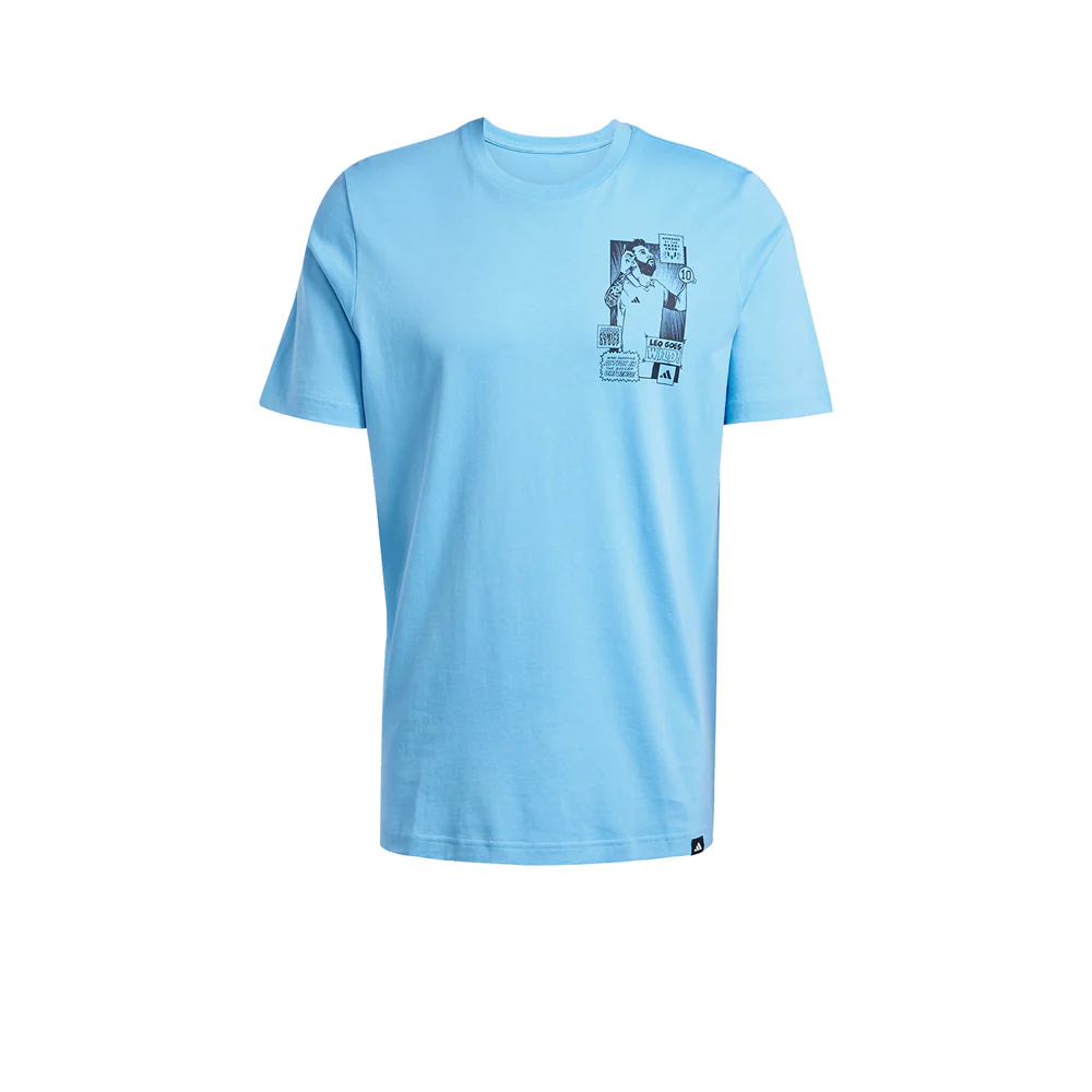 ADIDAS Messi Icon Graphic Men's Football T-Shirt