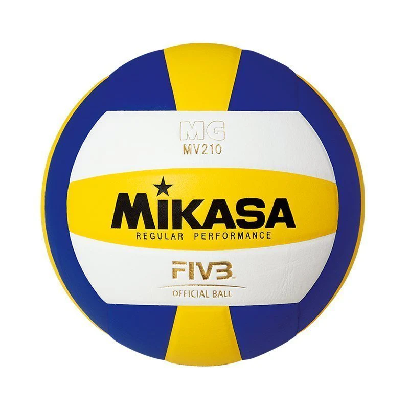 MIKASA วอลเล่ย์บอลหนังอัด มิกาซ่า 3 สี MV210 รหัส 33406 - Multi color - One Size