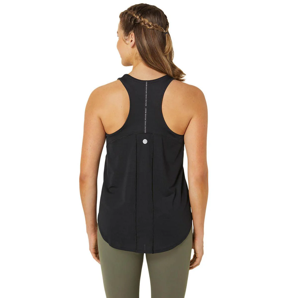 ASICS Road Women's Running Tank - Black - L (US SIZE)