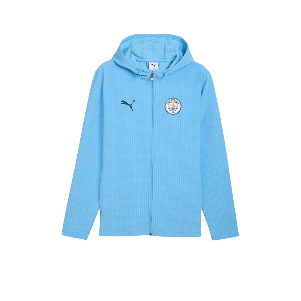 PUMA Manchester City Training Softshell Men's Jacket - Blue - 2XL (UK SIZE)