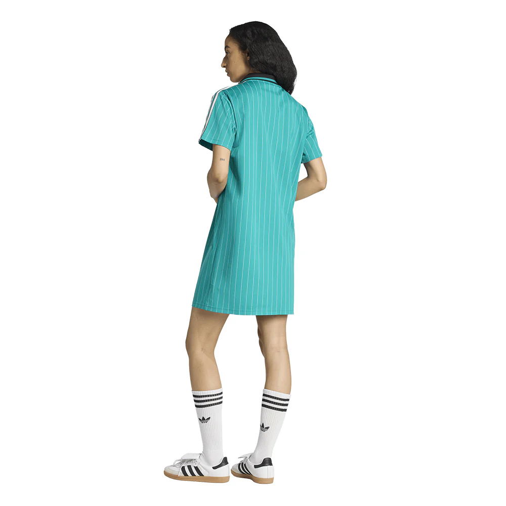 ADIDAS Liverpool FC Terrace Icons Women's Dress - Green - L (UK SIZE)