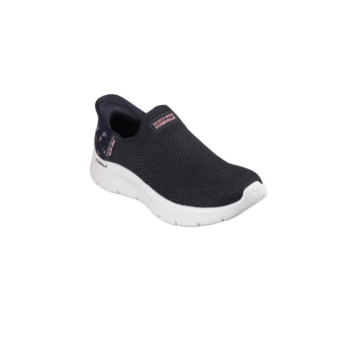 SKECHERS Hands Free Slip-ins®: Go Walk® Flex - Sunset Rose Women's Training Shoes - Black - US 10
