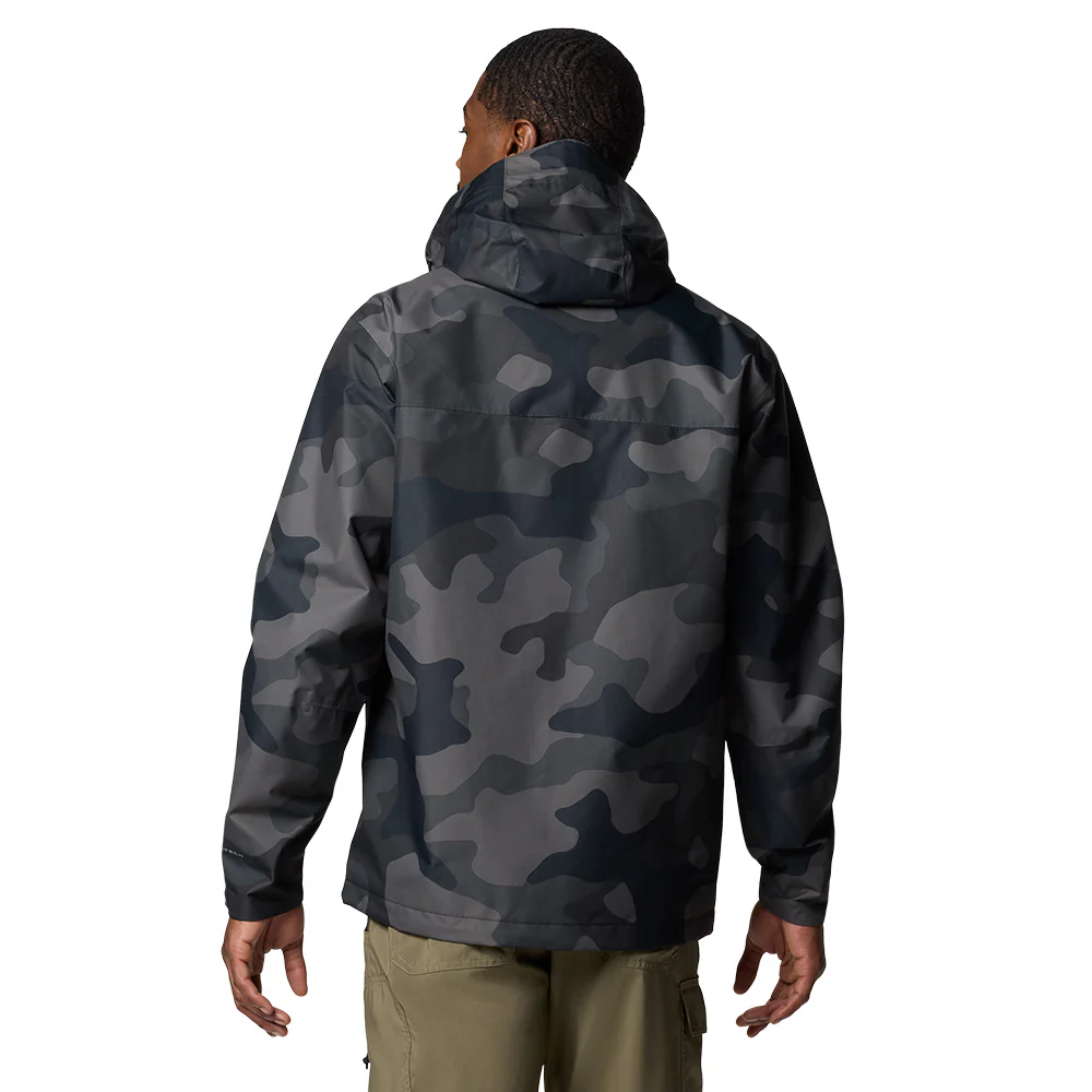 COLUMBIA Hikebound™ II Printed Men's Jacket - Black - 2XL (US SIZE)
