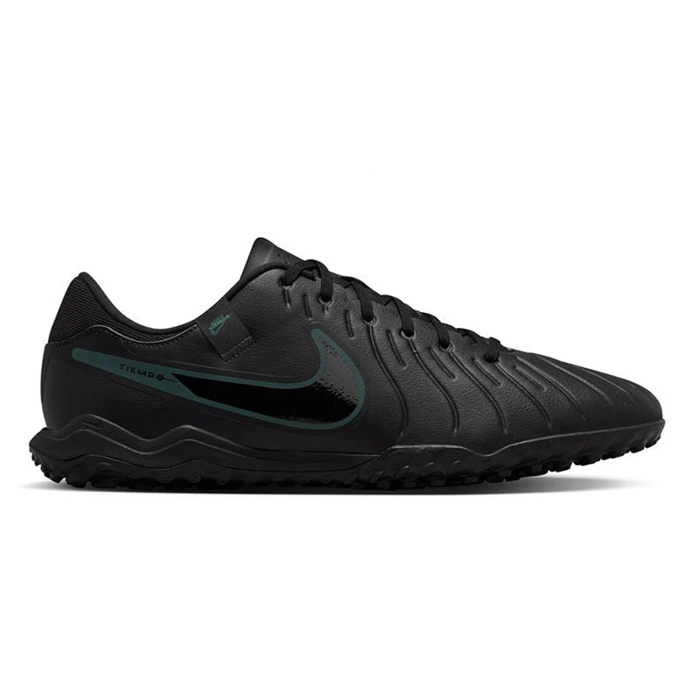 NIKE Tiempo Legend 10 Academy TF Men's Football Shoes - Black - US 10