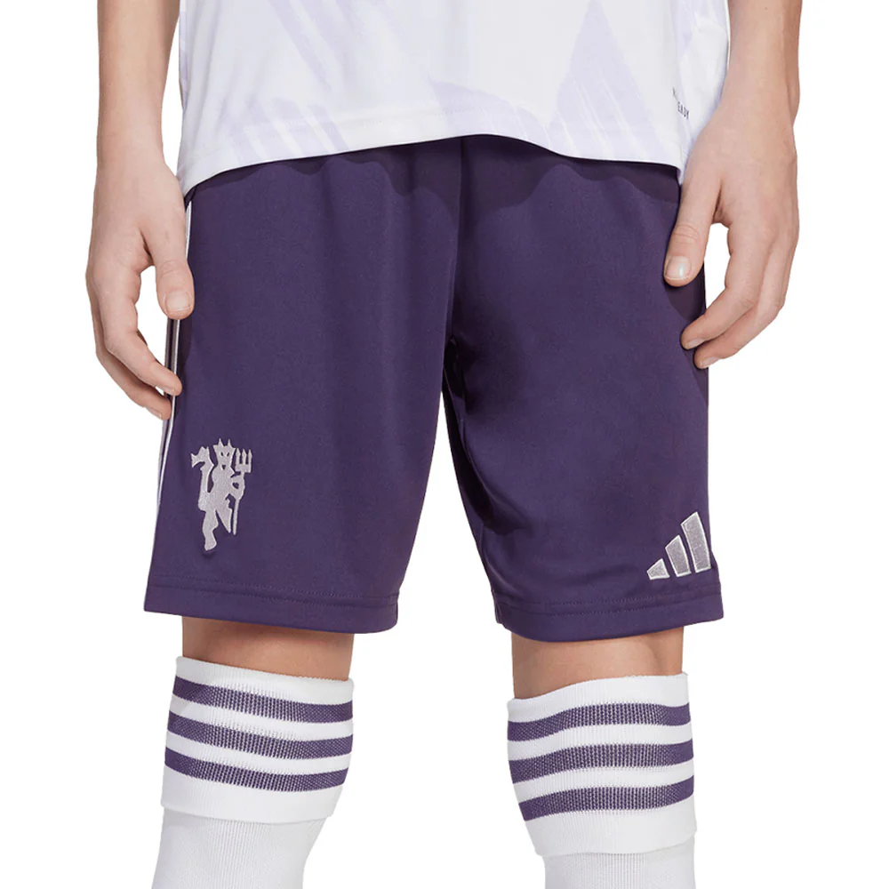 ADIDAS Kids Manchester United Away 2025/26 Football Shorts