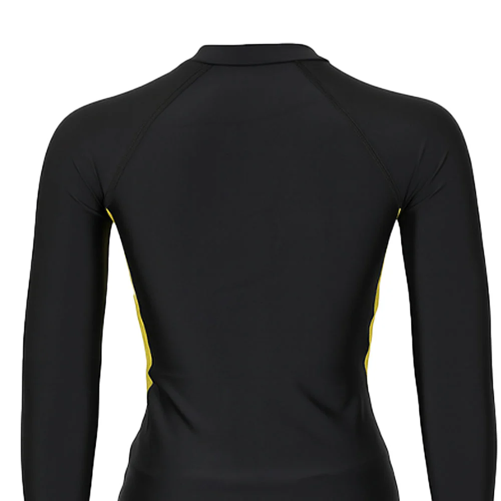 SPEEDO Long Sleeve Rash Top & Jammer Set Women's Swimsuit - Black - 32 INCHES
