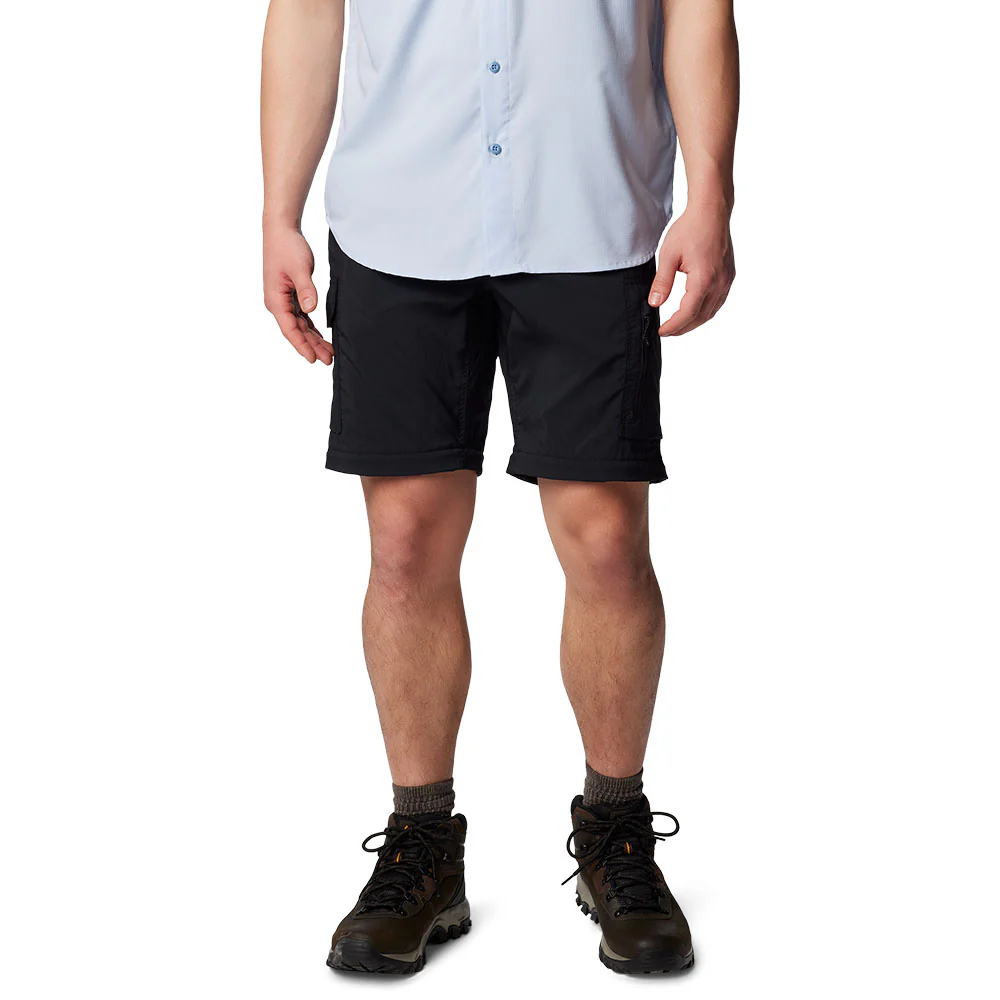 COLUMBIA Silver Ridge™ Utility Convertible Men's Hiking Pants - Black - 30 INCHES