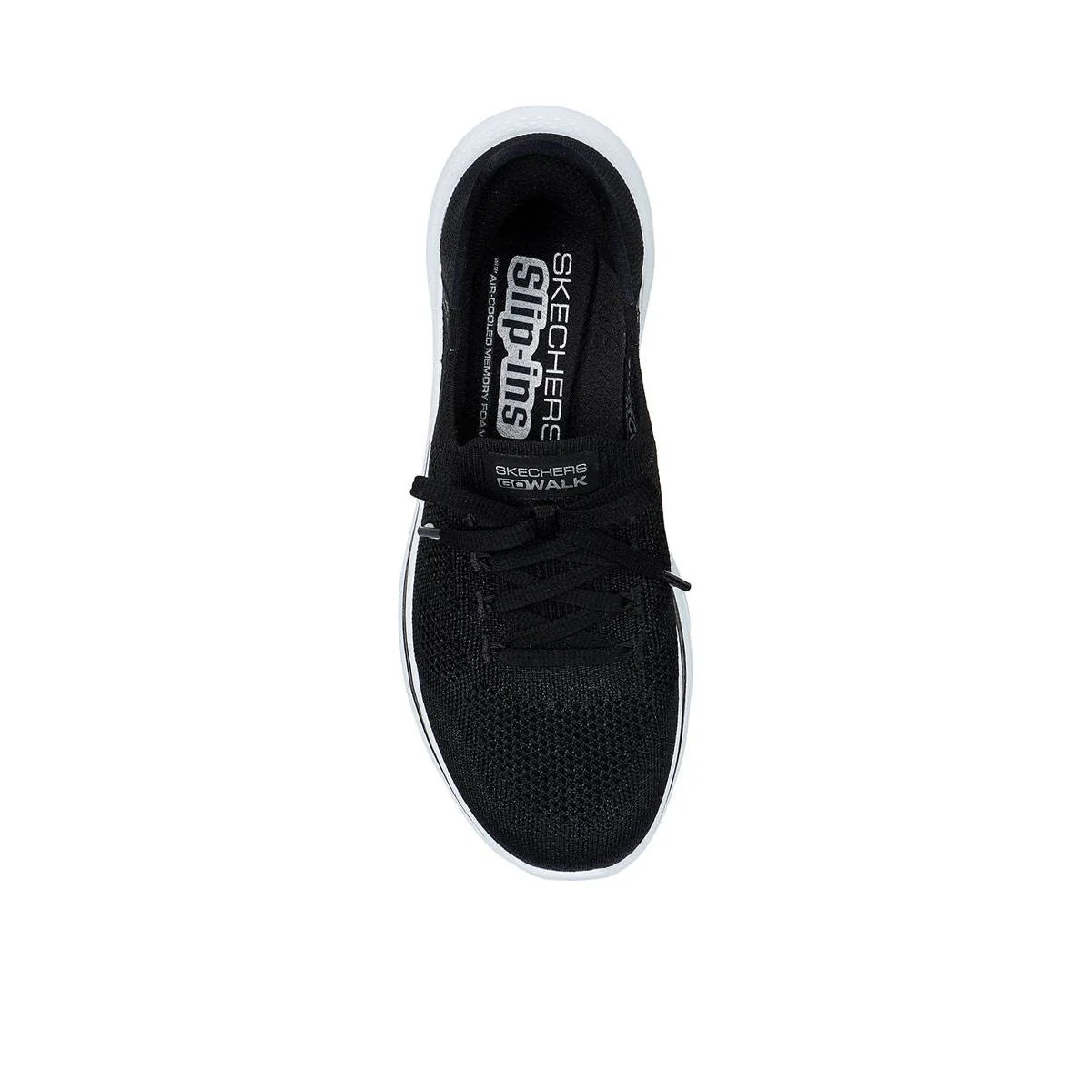 SKECHERS Hands Free Slip-ins®: Go Walk 7™ - Via Women's Training Shoes - Black - US 10
