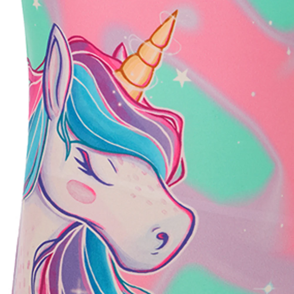 SPEEDO Placement Girls Swimsuit - Multi Color - 12-18 MONTHS