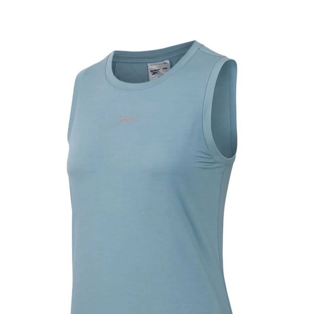 REEBOK Chill Women's Running Tank - Blue - L (US SIZE)
