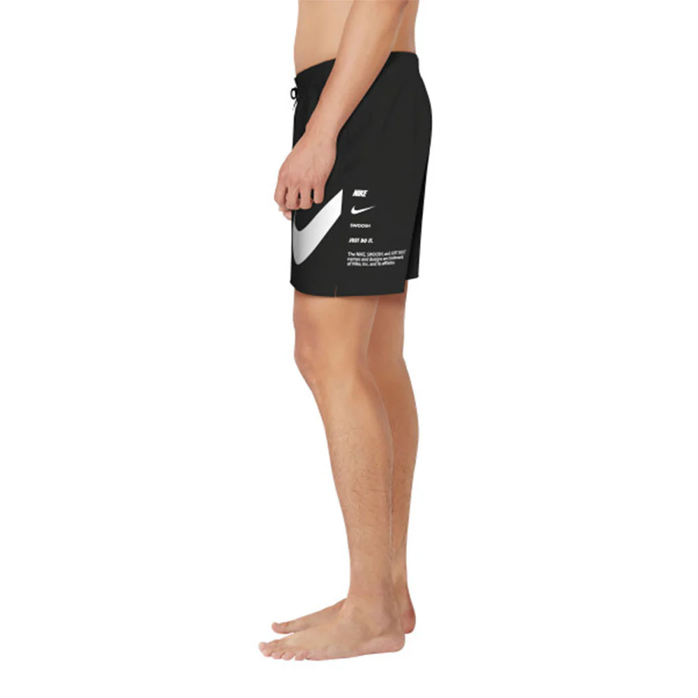 NIKE Breaker 7" Fully Lined Men's Swim Shorts - Black - L (US SIZE)