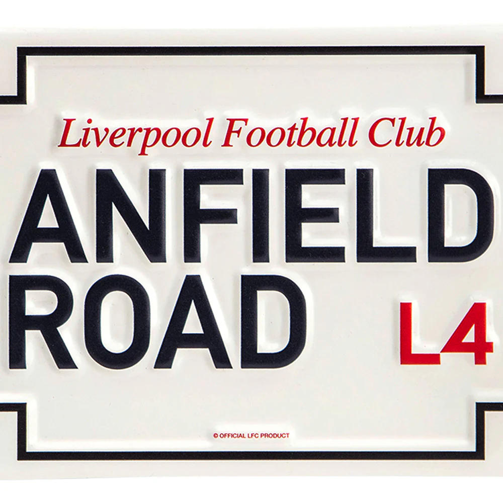 LFC Anfield Road Sign - Multi Color - ONE SIZE