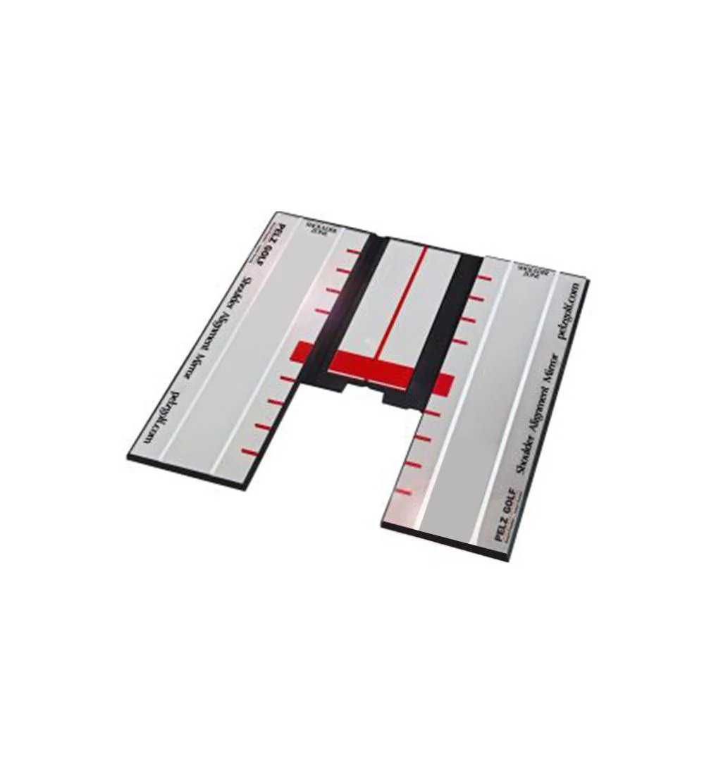 DAVE PELZ 232 Shoulder Alignment Mirror - Black - ONE SIZE