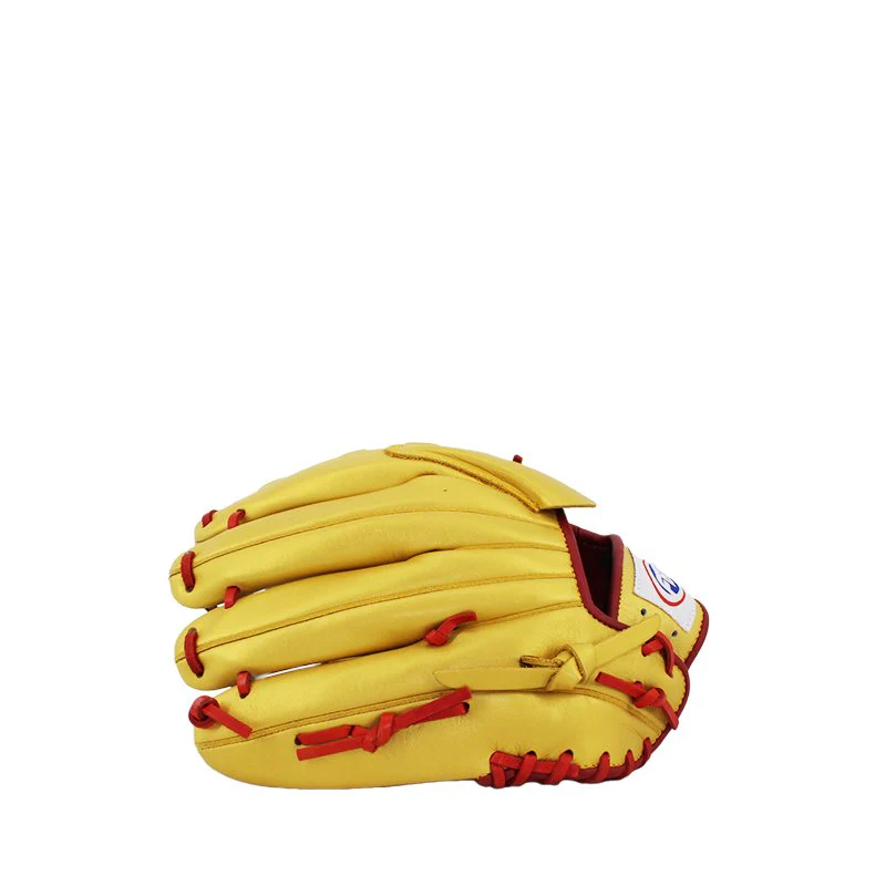 FBT Softball Gloves ถุงมือซอฟบอล Sealing 12 นิ้ว หนังแท้ Gold 74427 - Gold - One size