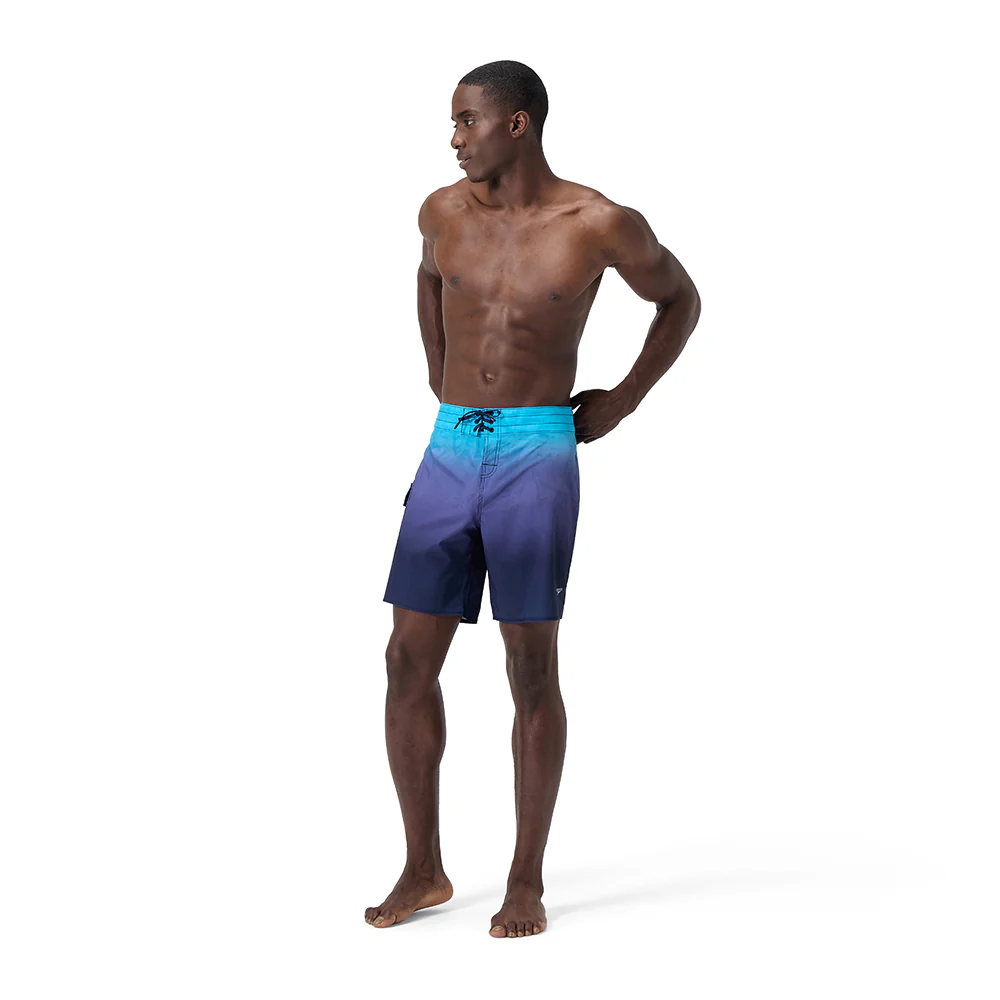 SPEEDO Lookout Printed 18'' Men's Swim Shorts - Blue - 30 INCHES