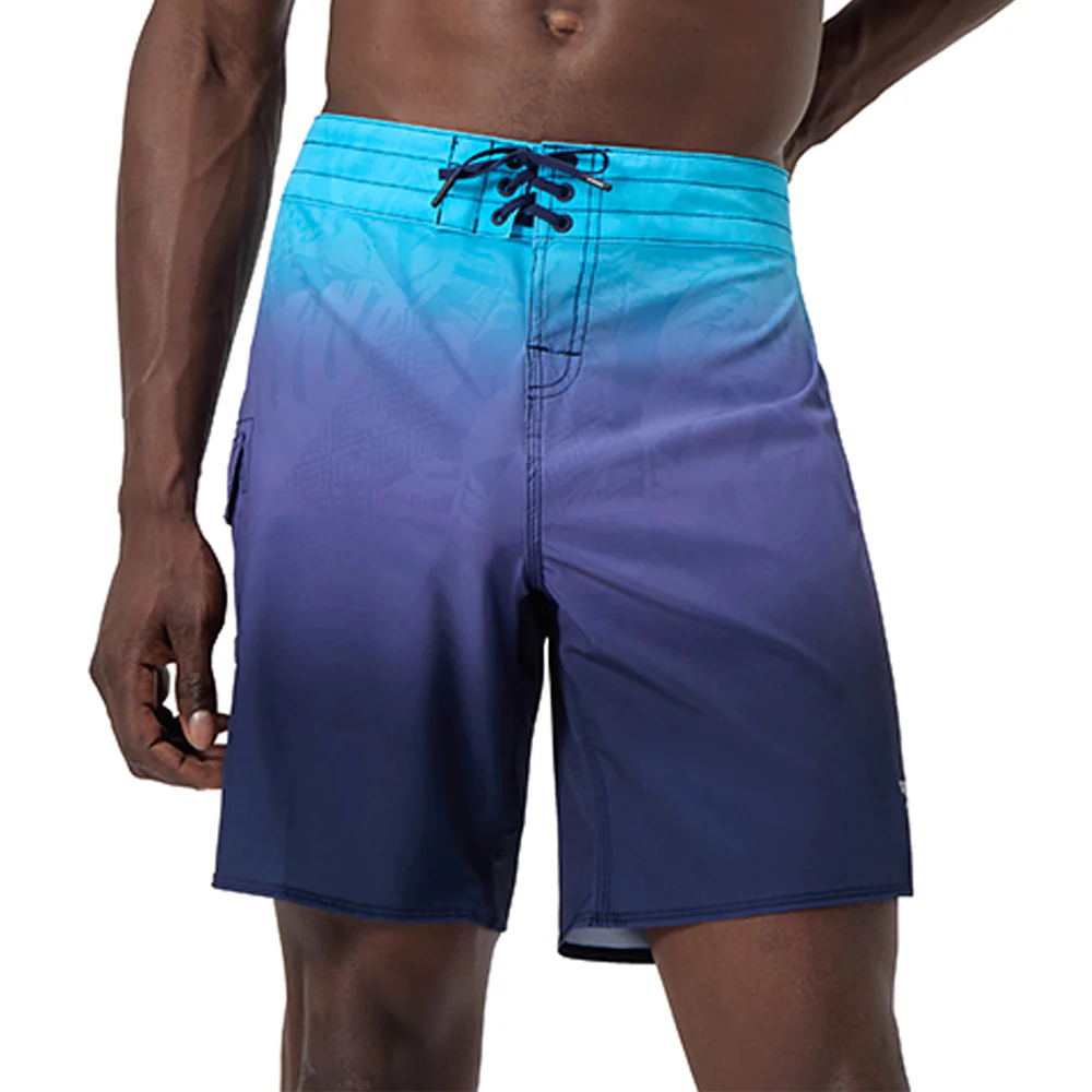 SPEEDO Lookout Printed 18'' Men's Swim Shorts - Blue - 30 INCHES