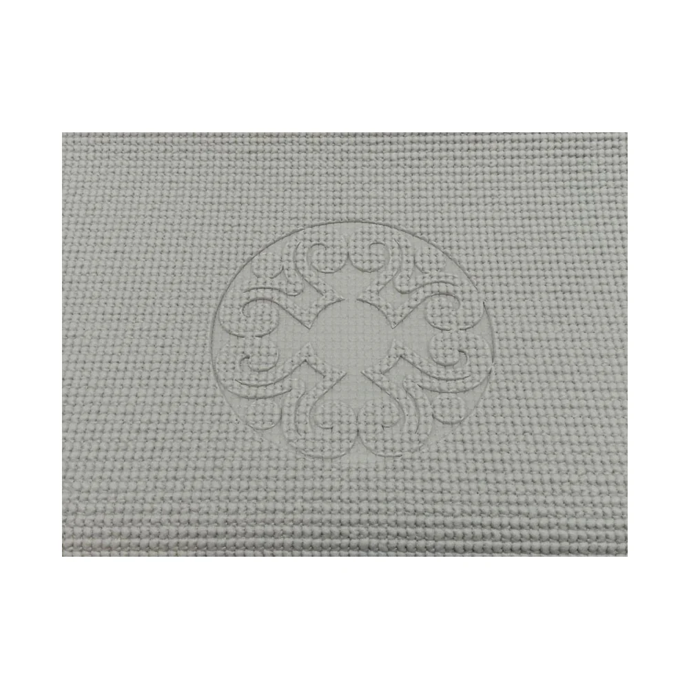 EXEO แผ่นรองออกกำลังกาย / เสื่อโยคะ PVC AB8004  6 mm. สีเทา - Grey - ONE SIZE