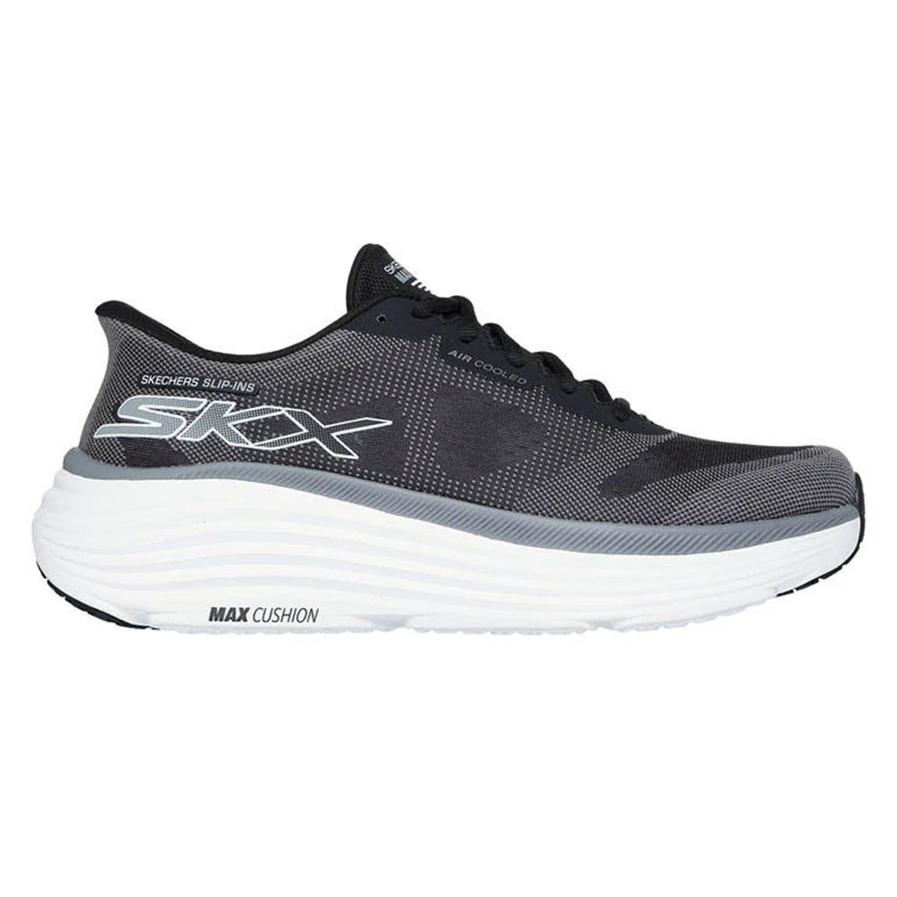 SKECHERS Slip-ins®: Max Cushioning® Endeavour - Exciton Men's Running Shoes - Black - US 10