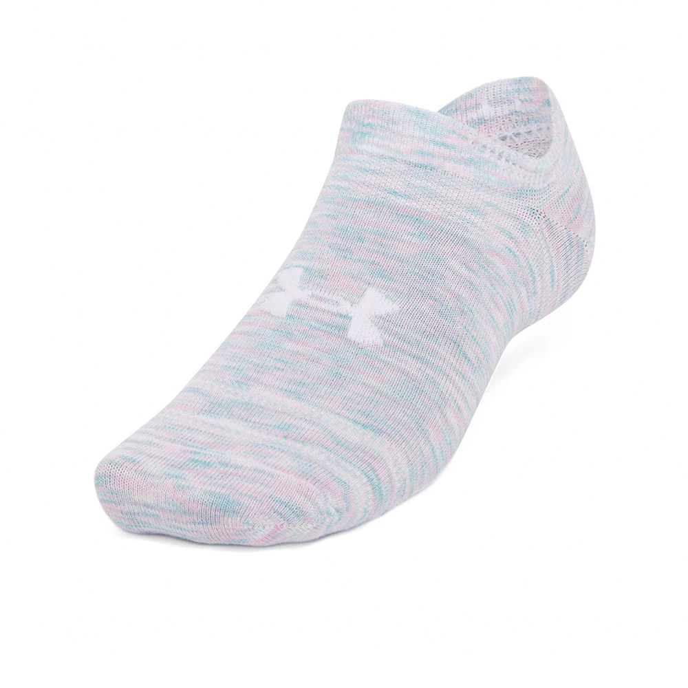 UNDER ARMOUR Essential No Show Unisex Socks (6 Pairs) - Multi Color - M (US SIZE)