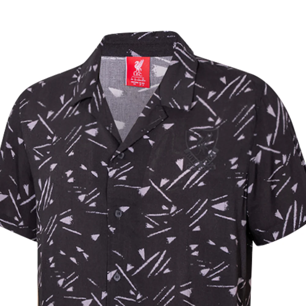 LFC 1989-1991 Blackout Men's Shirt - Black - 2XL (UK SIZE)