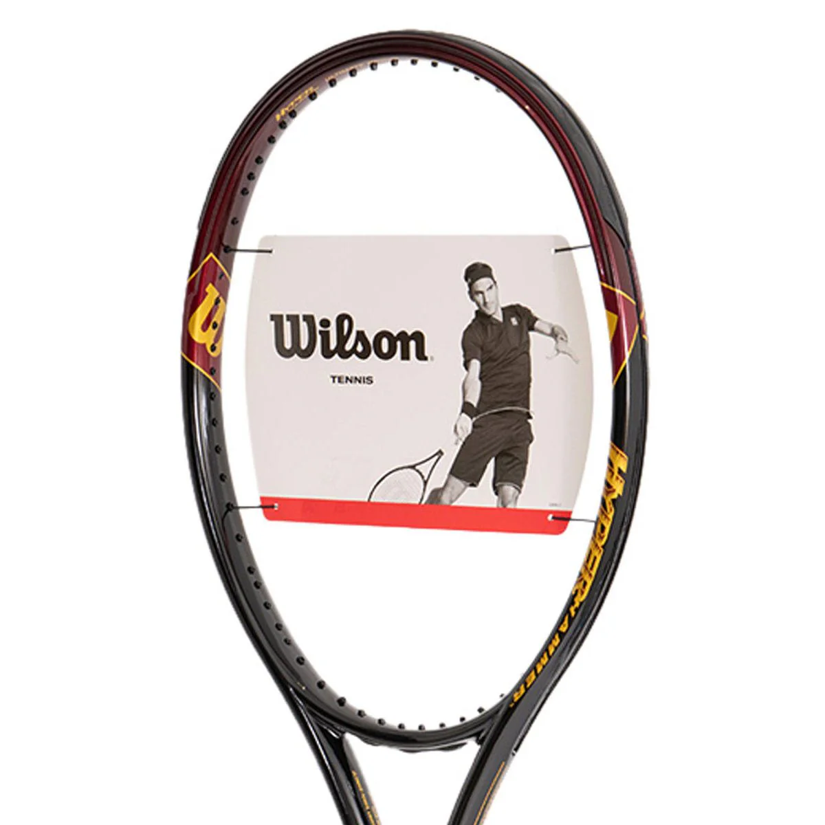 WILSON Hyper Hammer 2.3 Tennis Racket - Black - ONE SIZE