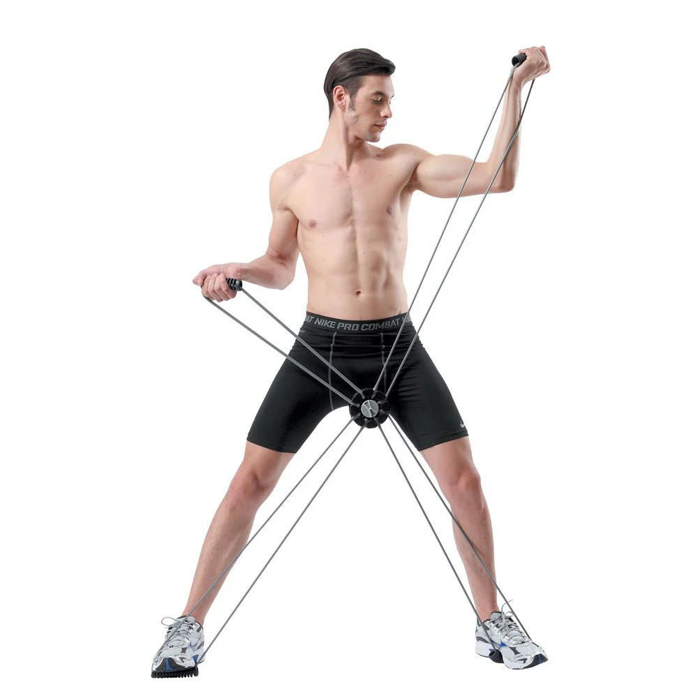 EXEO ยางยืดเหยียดเส้นยาว ตัวเอ็กซ์ SG-1280 สีเทา - Grey - ONE SIZE