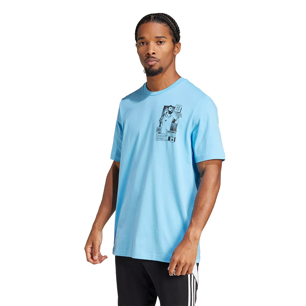 ADIDAS Messi Icon Graphic Men's Football T-Shirt