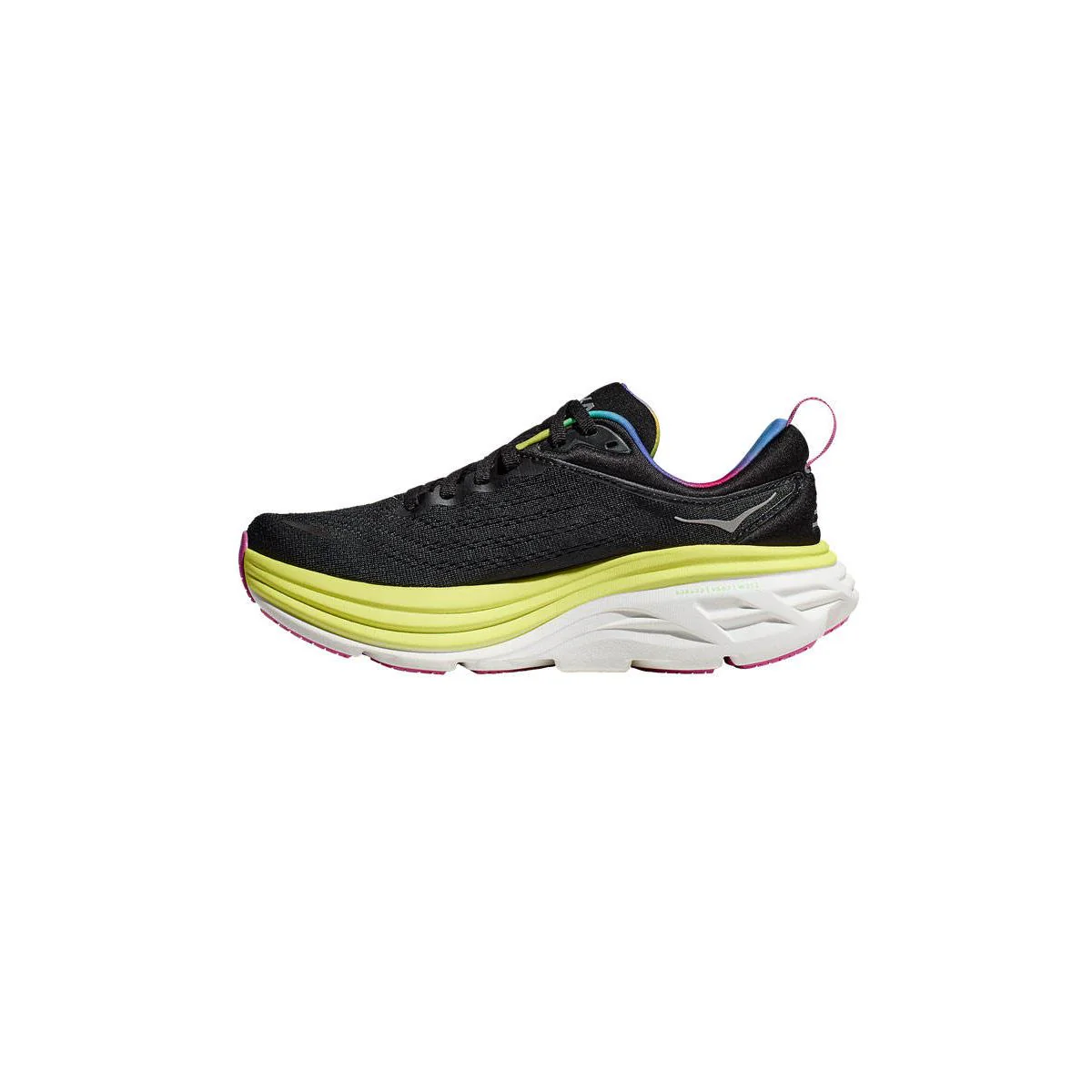 HOKA Bondi 8 Women's Running Shoes - Black - US 6